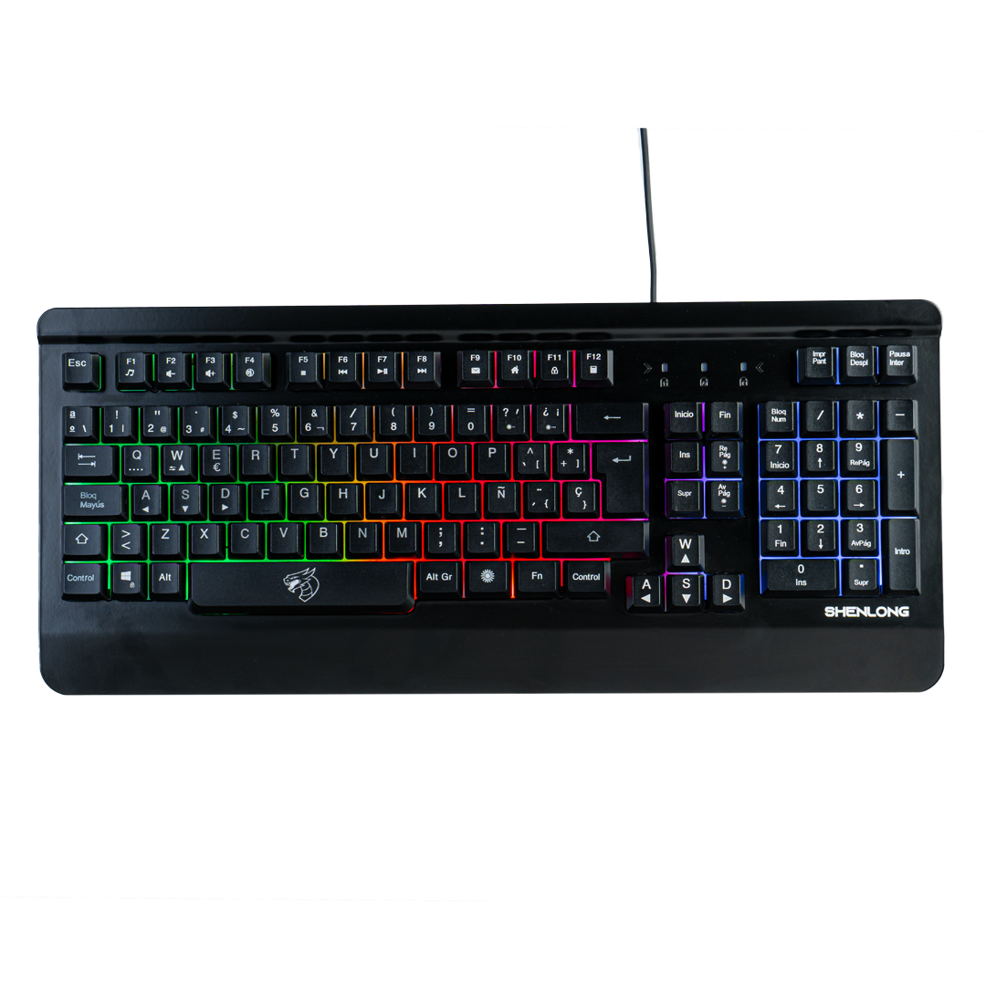 Teclado de Membrana Shenlong KB8700