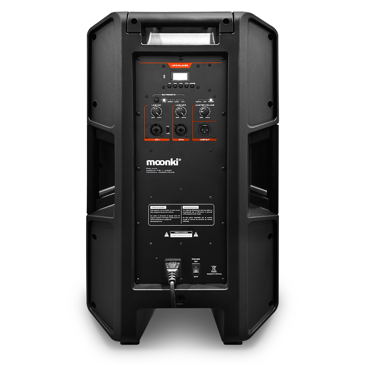 MS-P15BW Moonki Professional Speaker